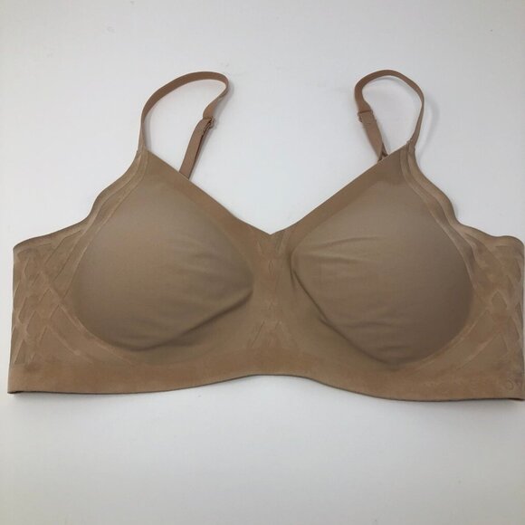 Honeylove Silhouette Bra Size S Wireless Nude Convertible - Picture 1 of 6